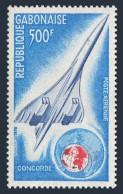 Gabon C172, MNH. Michel 576. Concorde And Globe, 1975. - Gabun (1960-...)