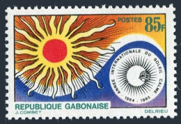 Gabon 179, MNH. Michel 215. Quiet Sun Year IQSY-1964-1965. - Gabon (1960-...)