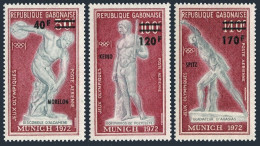 Gabon C134-36,MNH.Michel 489-491. Olympics Munich-1972,Gold Medal Winners. - Gabun (1960-...)