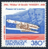 Gabon C217, MNH. Michel 687. Wright Brothers, Flyer. 75th Ann. 1978. - Gabon (1960-...)