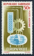 Gabon C21, MNH. Michel 202. EUROPAFRICA-1964. Agriculture, Industry. - Gabón (1960-...)