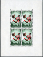 Gabon C 41a-C42a, MNH. Mi Bl.4-5. Red Cross 1966. Anti-Malaria Treatment, Aid. - Gabon