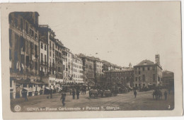 Genova - Piazza Caricamento E Palazzo S. Giorgio - Genova (Genua)