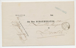 Naamstempel Genemuiden 1874 - Briefe U. Dokumente