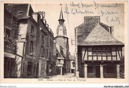 ACKP8-22-0706 - DINAN - Rue Et Tour De L'horloge  - Dinan