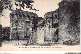 ACKP8-22-0693 - DINAN - Le Château Bâti Par François II Duc De Bretagne  - Dinan