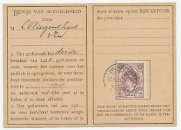 Em. Bontkraag Postbuskaartje Zwijndrecht 1921 - Unclassified