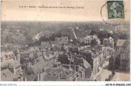 ACKP8-22-0666 - DINAN - Panorama Pris De La Tour De L'horloge - Côté Est - Dinan