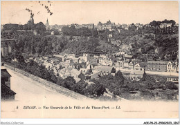 ACKP8-22-0630 - DINAN - Vue Générale De La Ville Et Du Vieux-port  - Dinan