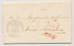 Alkmaar - Noord Scharwoude 1833 - Na Posttijd - ...-1852 Vorläufer