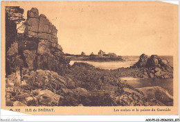 ACKP5-22-0432 - ILE DE BREHAT - Les Roches Et La Pointe Du Guersido - Ile De Bréhat
