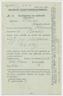 Spoorwegbriefkaart G. HYSM55 G - Locaal Te S Gravenhage 1904 - Postal Stationery