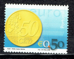 1er Janvier 2002 : Mise En Circulation Des Pièces Et Billets En Euros : 50 Centimes - Ongebruikt