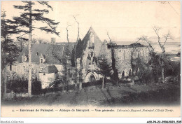 ACKP4-22-0269 - Environs De PAIMPOL - Abbaye De Beauport - Vue Générale - Librairie Huyart - Paimpol Cliché Torty - Paimpol