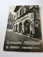 66C) Storia Postale Cartoline, Intero, Cartolina Postale Ristorante Al Duomo Orvieto - Marcofilía