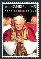 Gambia 2973, MNH. Pope Benedict XVI, 2005. - Gambia (1965-...)
