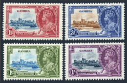 Gambia 125-128, MNH. Mi 116-119. King George V Silver Jubilee Of The Reign,1935. - Gambia (1965-...)