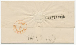 Naamstempel Stolperbrug 1855 - Covers & Documents
