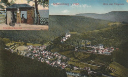 AK Schwarzburg I. Thüringen - Blick Vom Trippstein - Trippsteinhäuschen - 1916  (69499) - Saalfeld