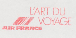 Meter Cut Netherlands 1990 Air France - L Art Du Voyage - Flugzeuge