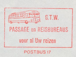 Meter Cover Netherlands 1971 Bus - GTW - Tramway Comany - Doetinchem - Bus
