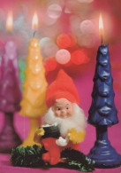 BABBO NATALE Natale Vintage Cartolina CPSM #PAK043.IT - Santa Claus