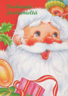 BABBO NATALE Natale Vintage Cartolina CPSM #PAJ834.IT - Santa Claus