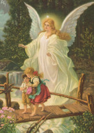 ANGELO Buon Anno Natale Vintage Cartolina CPSM #PAH286.IT - Angels
