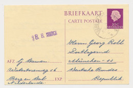 Briefkaart G. 327 Berg En Dal - Duitsland 1960 Poste Restante - Postal Stationery