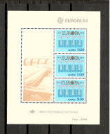 Açores  1984  .-   Y&T  Nº   5   Block   **   ( B ) - Açores