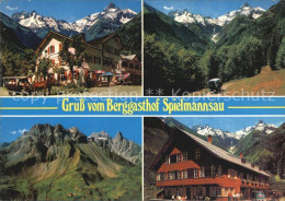 72539447 Oberstdorf Berggasthof Spielmannsau Anatswald - Oberstdorf