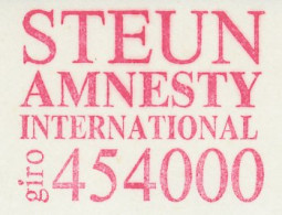 Meter Proof / Test Strip Netherlands 1985 Amnesty International - Sonstige & Ohne Zuordnung