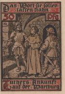 50 PFENNIG 1921 Stadt EISENACH Thuringia UNC DEUTSCHLAND Notgeld Banknote #PC411 - [11] Local Banknote Issues