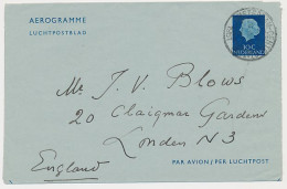 Luchtpostblad G. 10 Amsterdam - Londen GB / UK 1961 - Postal Stationery