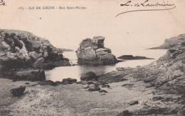 56   ILE DE GROIX     Baie De Saint- Nicolas   TB   PLAN  HLM.   Env. 1910.   PAS COURANT - Groix