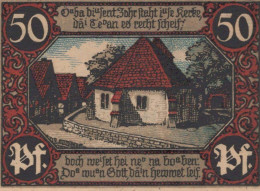 50 PFENNIG 1921 Stadt EISBERGEN Westphalia UNC DEUTSCHLAND Notgeld #PA517 - [11] Local Banknote Issues