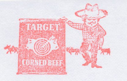 Meter Cut Belgium 1997 Cow - Bull - Target - Corned Beef - Cowboy - Farm