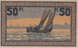 50 PFENNIG 1921 Stadt ECKERNFoRDE Schleswig-Holstein UNC DEUTSCHLAND #PB026 - [11] Local Banknote Issues