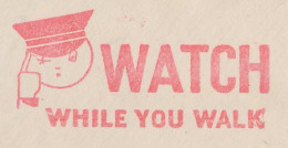Meter Top Cut USA 1942 Traffic Safety - Watch While You Walk - Sonstige & Ohne Zuordnung