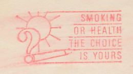 Meter Cut United Nations 1980 Smoking Or Health - The Choice Is Yours - Tabak