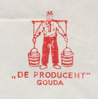 Meter Cover Netherlands 1964 Milkman - Gouda - Alimentación