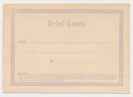 Briefkaart Formulier G. I - Entiers Postaux