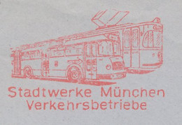Meter Cut Germany 1987 Tram - Bus - Trains