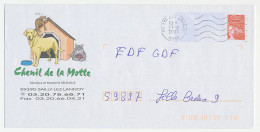 Postal Stationery / PAP France 2001 Dog - Cat - Autres & Non Classés