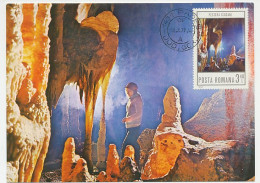Maximum Card Rumania 1979 Stalactite Cave - Andere & Zonder Classificatie