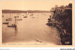 ADQP3-29-0223 - LE CONQUET - Le Port Et La Maison Des Seigneurs - Le Conquet