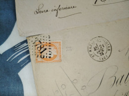 Lot De 2 Lettres France Cérès No ,38 - 1871-1875 Ceres