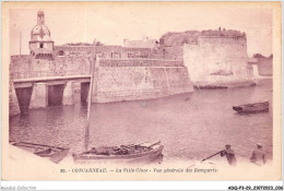 ADQP3-29-0205 - CONCARNEAU - La Ville Close - Vue Générale Des Remparts - Concarneau