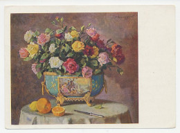 Postal Stationery Soviet Union 1959 Flowers - Orange - Lemon - Andere & Zonder Classificatie