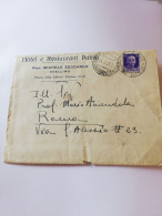 67C) Storia Postale Cartoline, Intero, Lettera HOTEL E Ristorant Patria - Poststempel